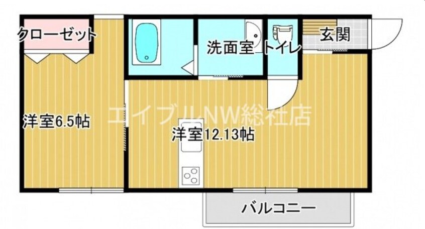 間取図 azul(アズール)