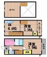 othello参番館 2DK+Sの間取り