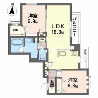 間取図 シリウス（ＢＥＬＳ認証・ＺＥＨ）