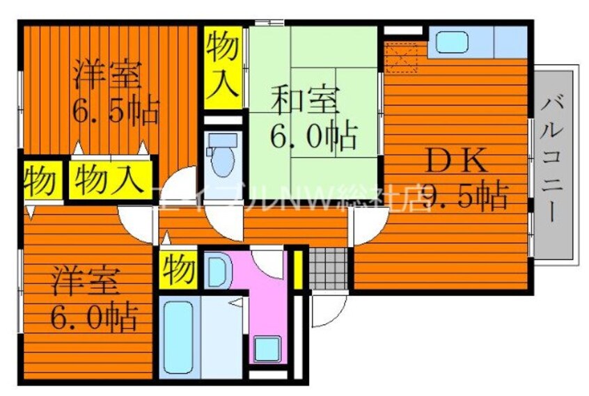 間取図 ソシア