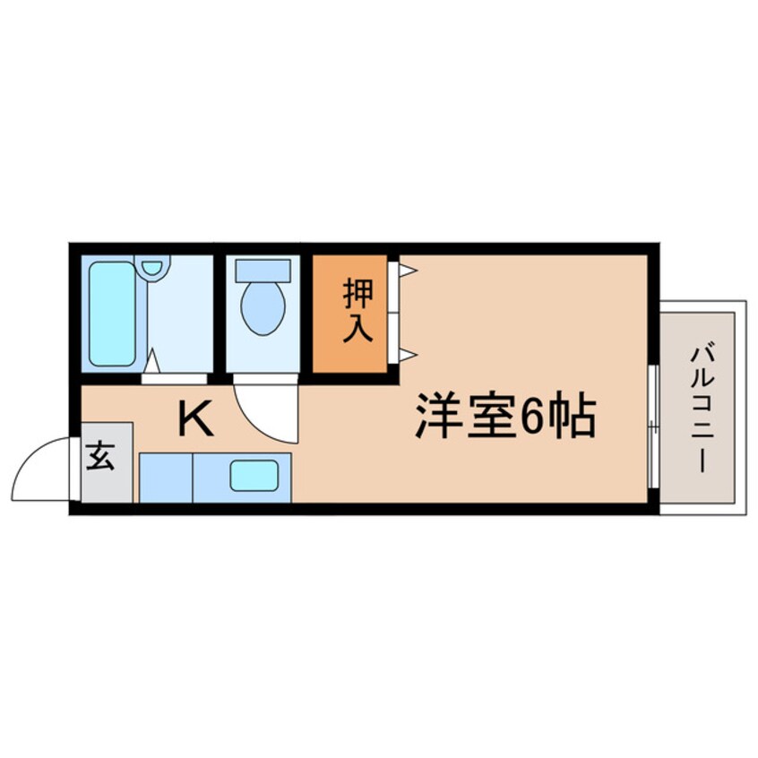 間取図 プラザエイト