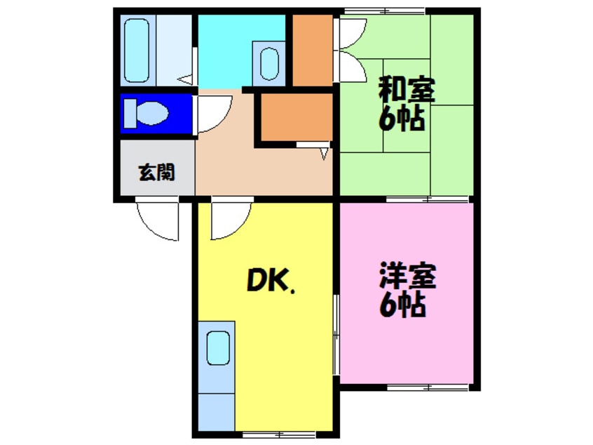 間取図 ハイツイーグル