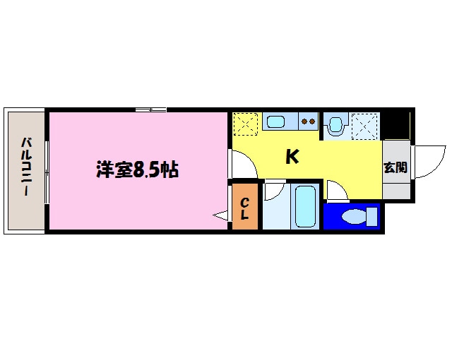 間取り図 Klein　Wohnen