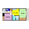 ワシダビル 2Kの間取り