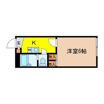 間取図 レオパレスTAA