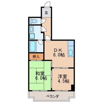 間取図 レジデンス泉