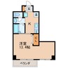 名古屋市営地下鉄桜通線/高岳駅 徒歩3分 3階 築28年 1Kの間取り