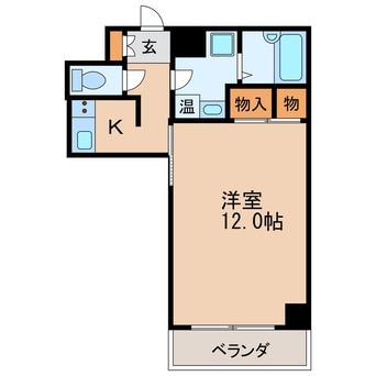 間取図 名古屋市営地下鉄桜通線/高岳駅 徒歩3分 9階 築28年