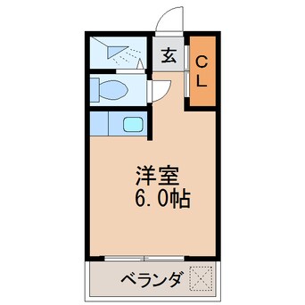 間取図 チサンマンション丸の内第3