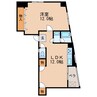 名古屋市営地下鉄東山線/新栄町駅 徒歩4分 6階 築52年 1LDKの間取り