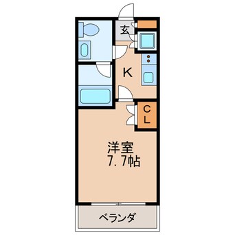 間取図 シエルブルー栄