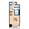 名古屋市営地下鉄東山線/栄駅 徒歩3分 8階 築11年 1Kの間取り