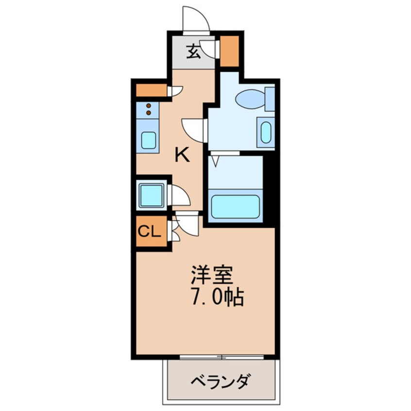 間取図 シエルブルー栄