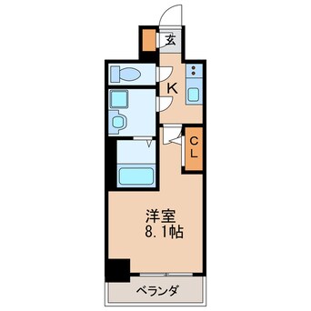 間取図 エスリード新栄マルス