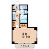 名古屋市営地下鉄名城線/矢場町駅 徒歩8分 7階 築35年 1Kの間取り