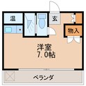 ニッシンセントラルレジデンスの間取図