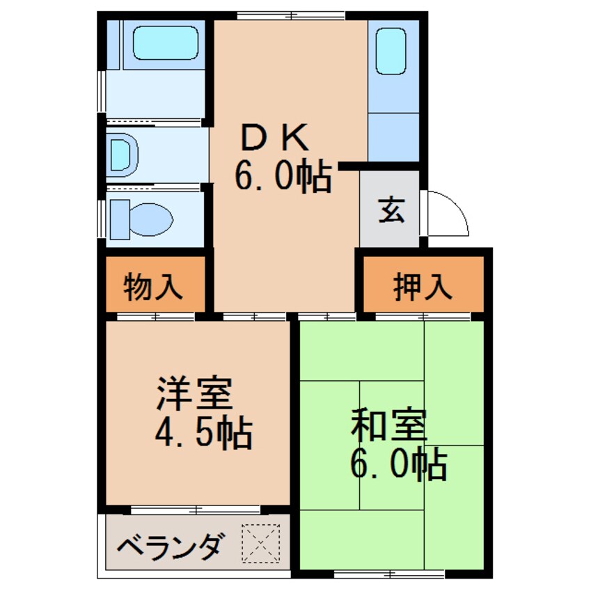 間取図 光洋ハイツ