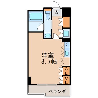 間取図 グランルージュ栄Ⅱ