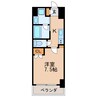 名古屋市営地下鉄東山線/新栄町駅 徒歩5分 6階 築17年 1Kの間取り