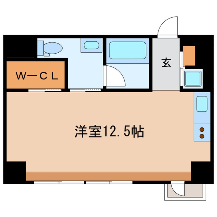 間取図 名古屋市営地下鉄桜通線/高岳駅 徒歩5分 10階 築17年