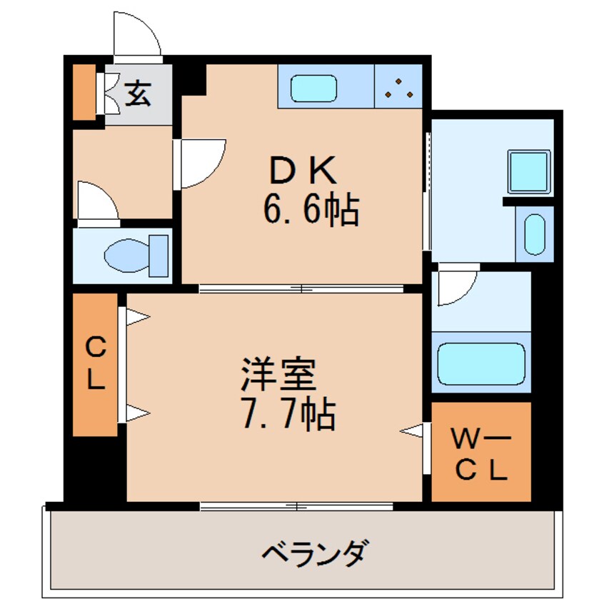 間取図 さくらHills NISHIKI Platinum Residence
