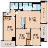 名古屋市営地下鉄桜通線/丸の内駅 徒歩4分 13階 築5年 3LDKの間取り