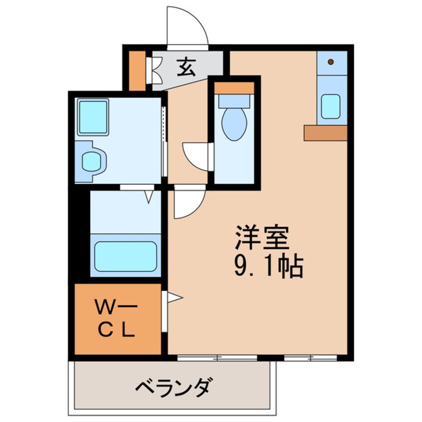 間取図 プレサンス桜通アベニュー