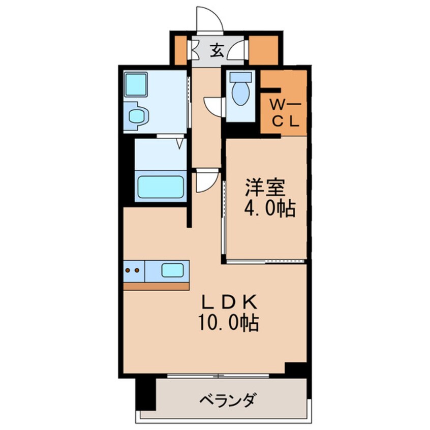 間取図 プレサンス丸の内レジデンス