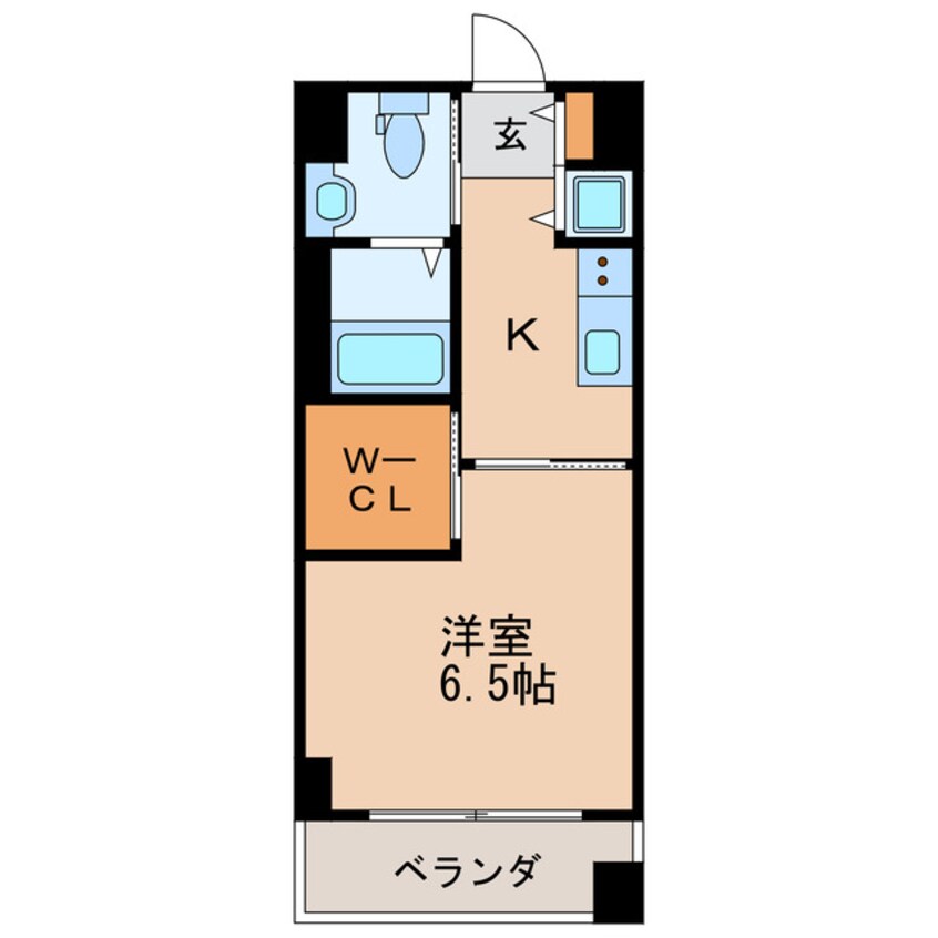 間取図 名古屋市営地下鉄鶴舞線/鶴舞駅 徒歩8分 11階 築16年