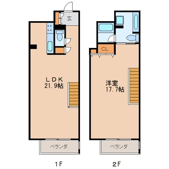 間取図 名古屋市営地下鉄東山線/新栄町駅 徒歩2分 11-12階 築19年