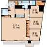 名古屋市営地下鉄東山線/新栄町駅 徒歩2分 13階 築19年 3LDKの間取り