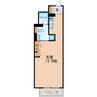 レジディア東桜Ⅱ 1Rの間取り
