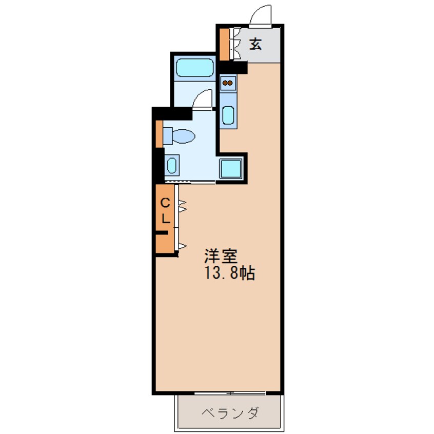 間取図 レジディア東桜Ⅱ