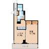 名古屋市営地下鉄東山線/新栄町駅 徒歩2分 8階 築19年 1LDKの間取り