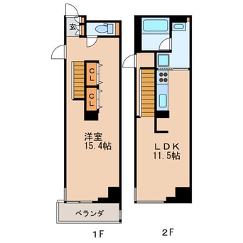間取図 名古屋市営地下鉄東山線/新栄町駅 徒歩2分 9-10階 築19年