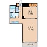 名古屋市営地下鉄東山線/新栄町駅 徒歩2分 7階 築19年 1LDKの間取り