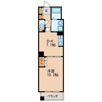 間取図 パークアクシス白壁