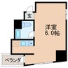 アビタシオン泉 1Kの間取り