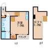 名古屋市営地下鉄桜通線/車道駅 徒歩4分 2階 築12年 1Rの間取り