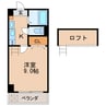 名古屋市営地下鉄東山線/新栄町駅 徒歩4分 9階 築25年 1Kの間取り