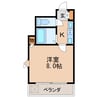 桜マンションII 1Kの間取り