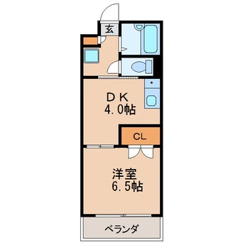 間取図 メゾンドマルキーズ