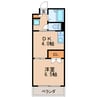 名古屋市営地下鉄桜通線/車道駅 徒歩5分 2階 築33年 1DKの間取り
