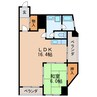 名鉄瀬戸線/尼ケ坂駅 徒歩13分 4階 築52年 1LDKの間取り