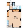 主税ビル 1Rの間取り