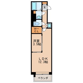 間取図 スリーアイランドタワー久屋大通