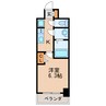 名古屋市営地下鉄名城線/矢場町駅 徒歩11分 2階 築3年 1Kの間取り