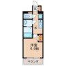 名古屋市営地下鉄名城線/矢場町駅 徒歩11分 10階 築3年 1Kの間取り