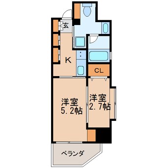 間取図 レジディア丸の内