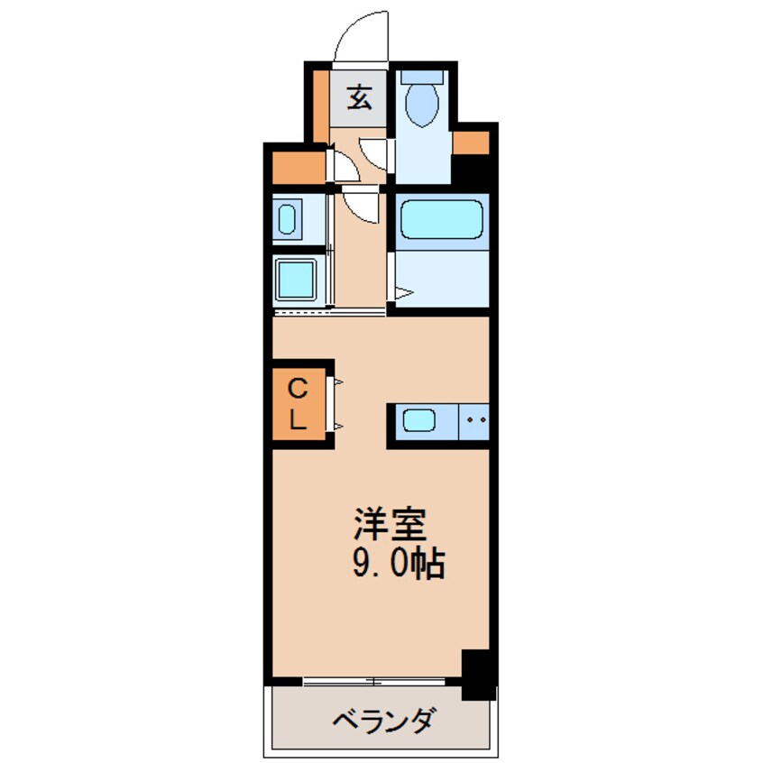 間取図 レジディア丸の内